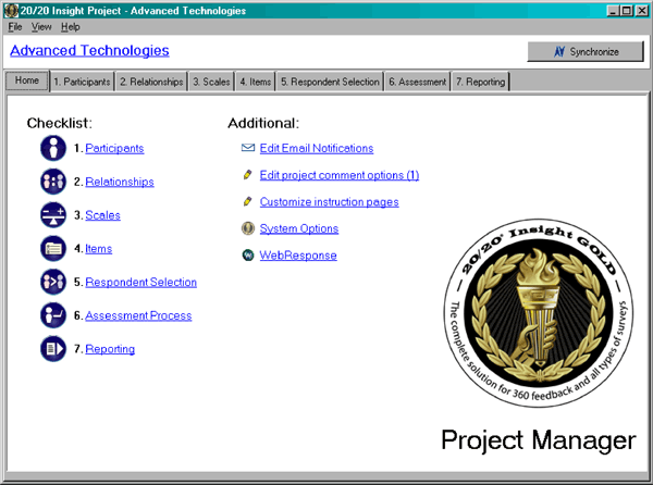 Project Manager extract